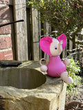 Schwingtier Elefant Pink