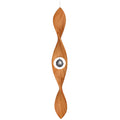 Windspiel Spirale mit 1 Kristall