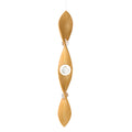 Windspiel Spirale mit 3 Kristallen
