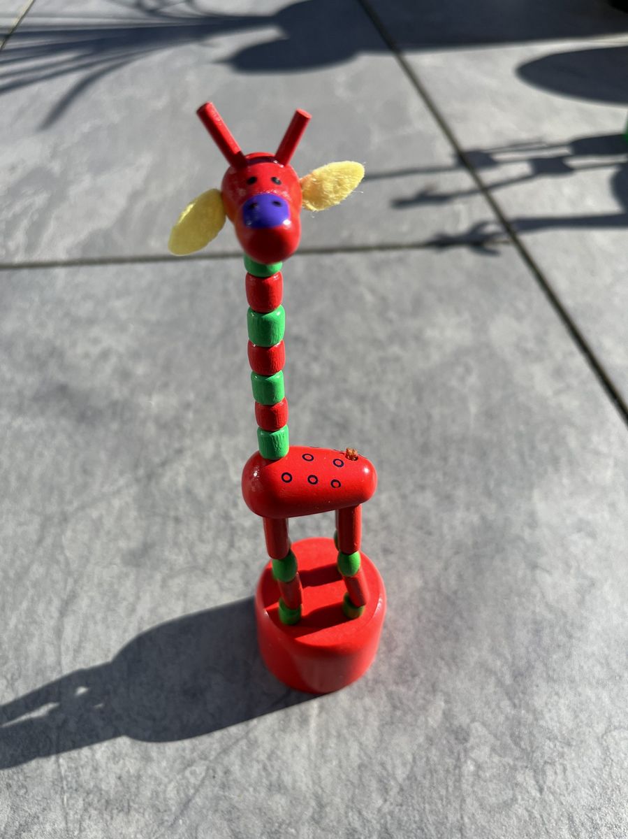 Klappgiraffe Rot