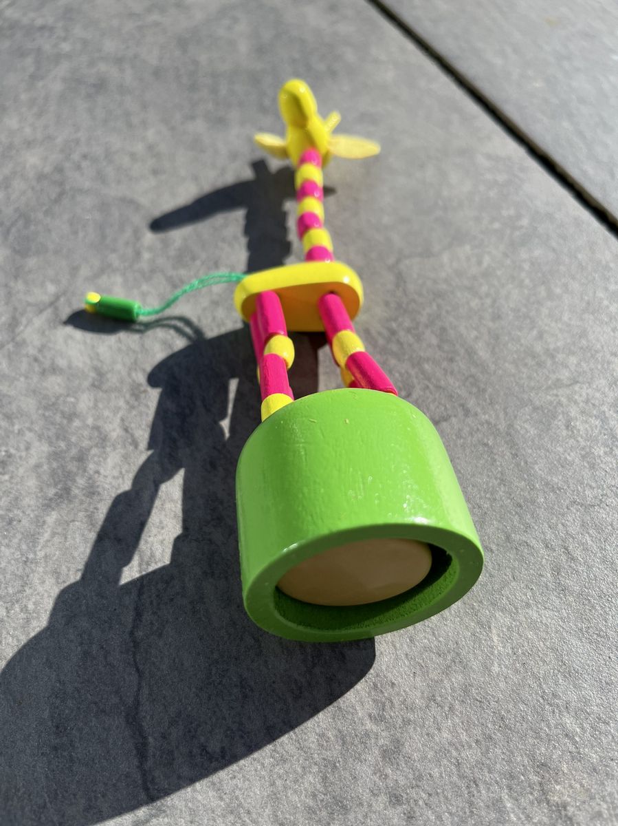 Klappgiraffe Hellgrün
