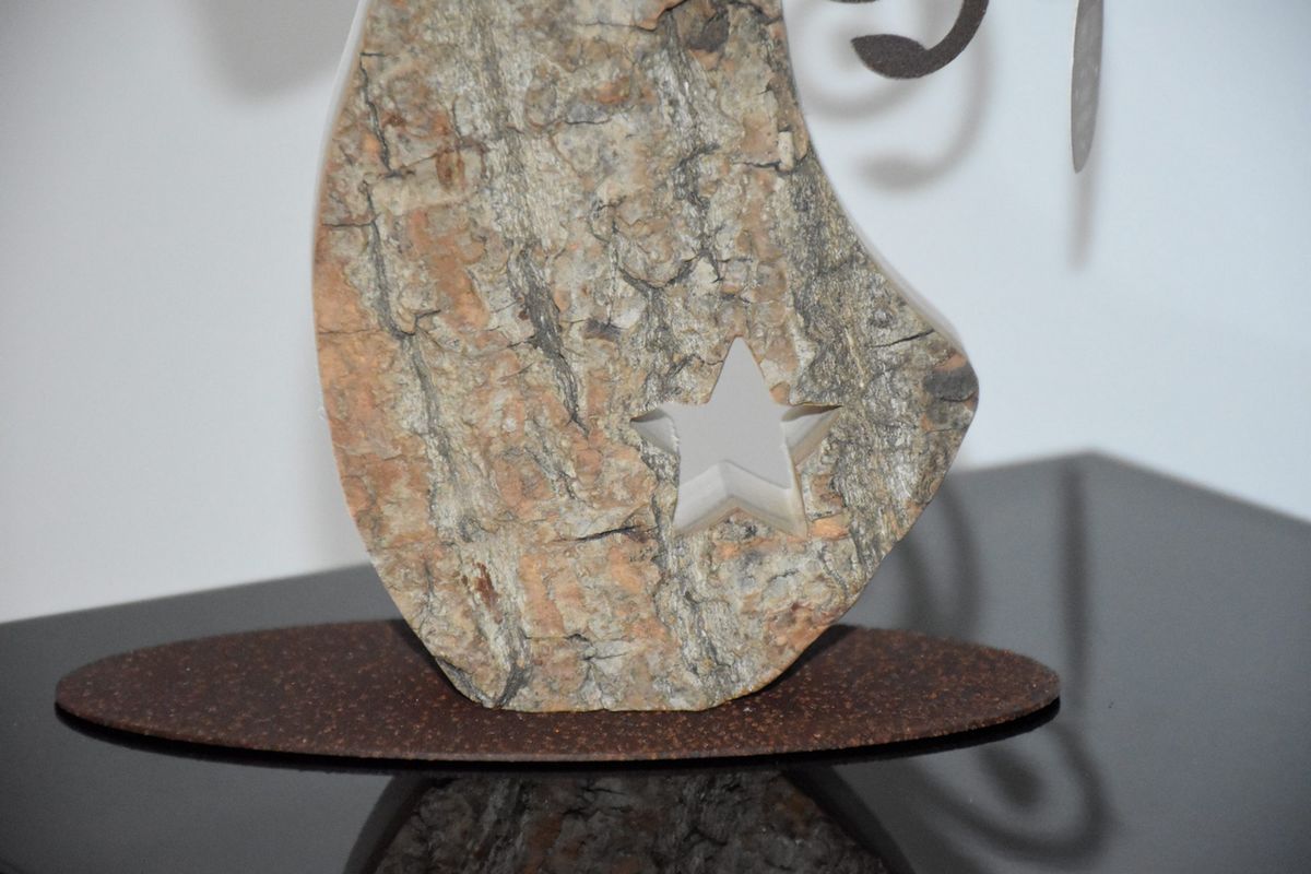 Schutzengel mit Teelicht
