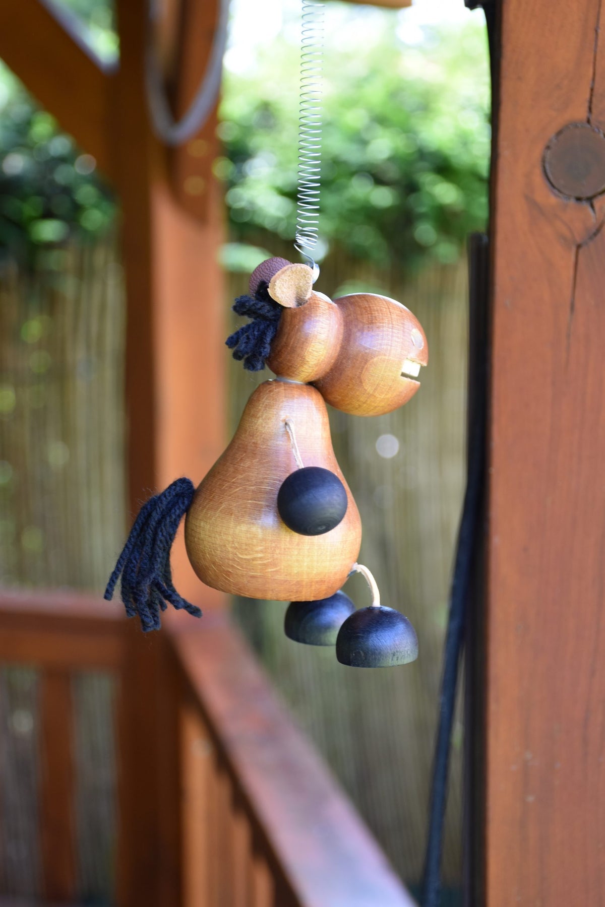 Schwingtier Pferd Dunkelbraun
