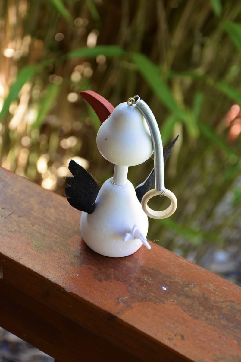 Schwingtier Storch