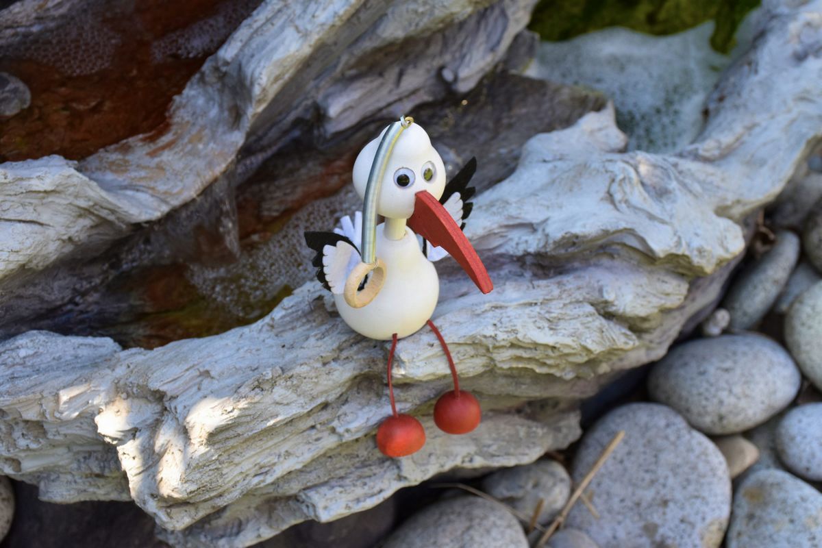 Schwingtier Storch