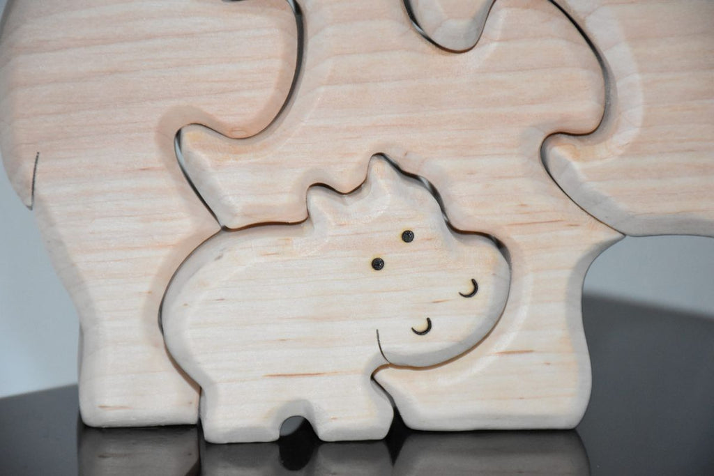 Nilpferd Puzzle