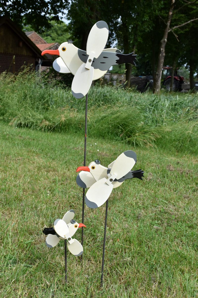 Fliegende Möwe