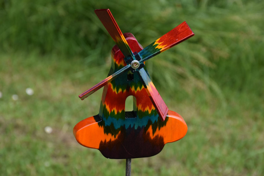 Bunte Windmühlen