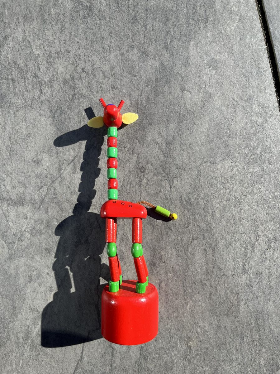 Klappgiraffe Rot