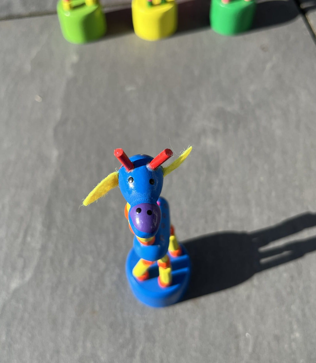 Klappgiraffe Blau