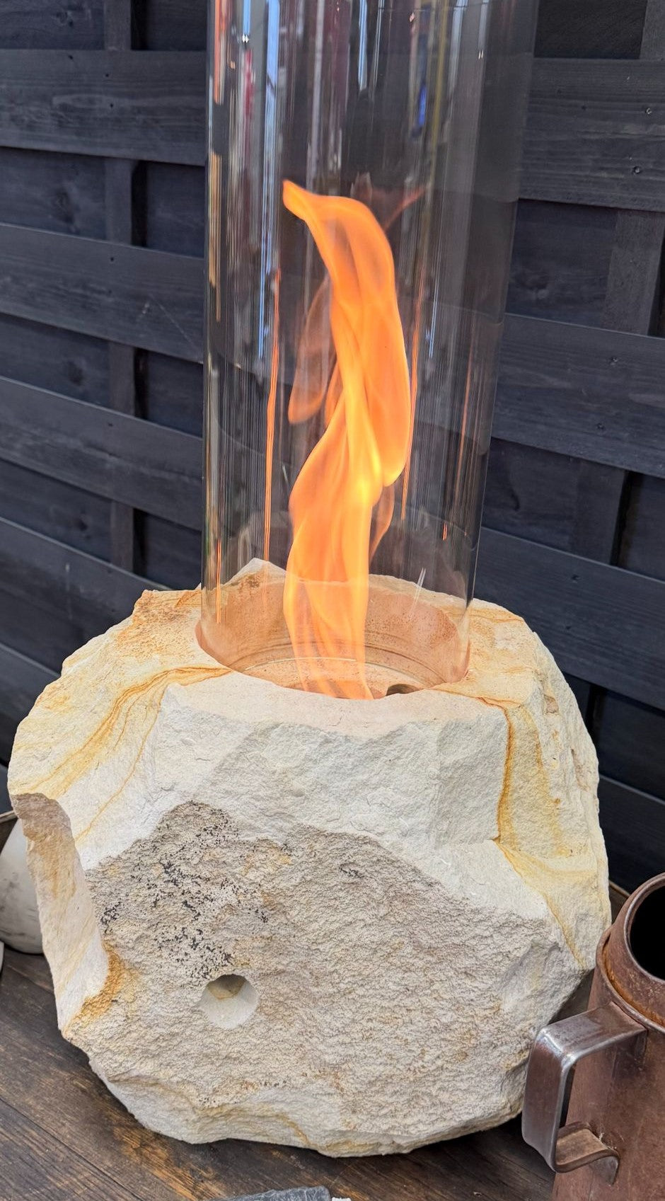 Sandsteinkamin