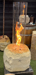 Sandsteinkamin